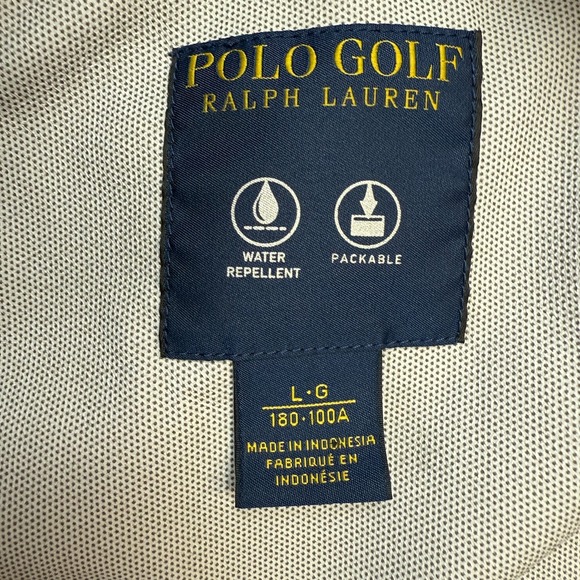 Polo Ralph Lauren Golf Jacket Mens Large US Open Winged Foot Windbreaker USGA - Picture 3 of 13